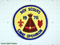 Click to enlarge 1976 Camp Opemikon